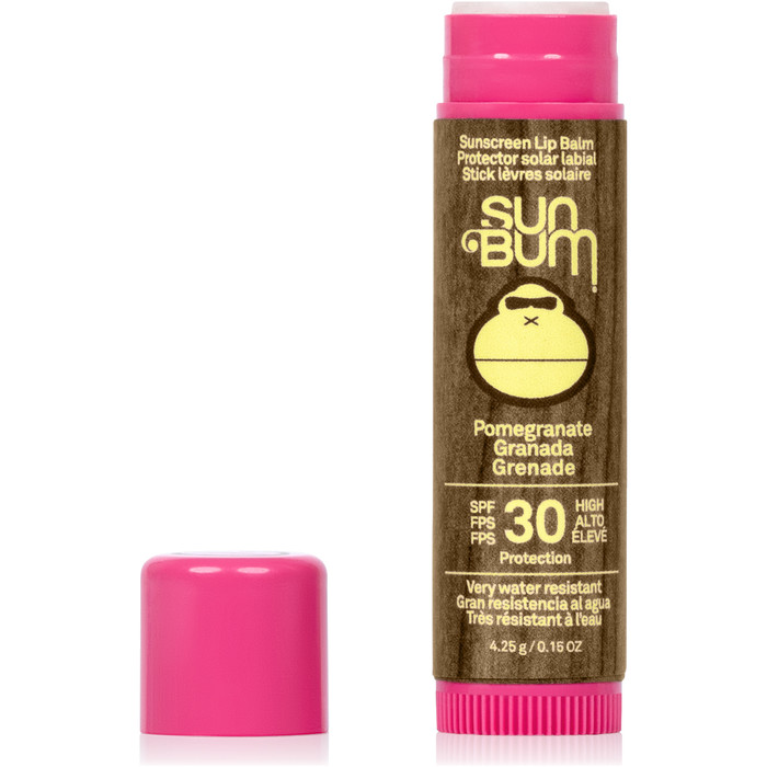 2024 Sun Bum Original 30 SPF Sunscreen CocoBalm Lip Balm 4.25g SB338796 - Pomegranate